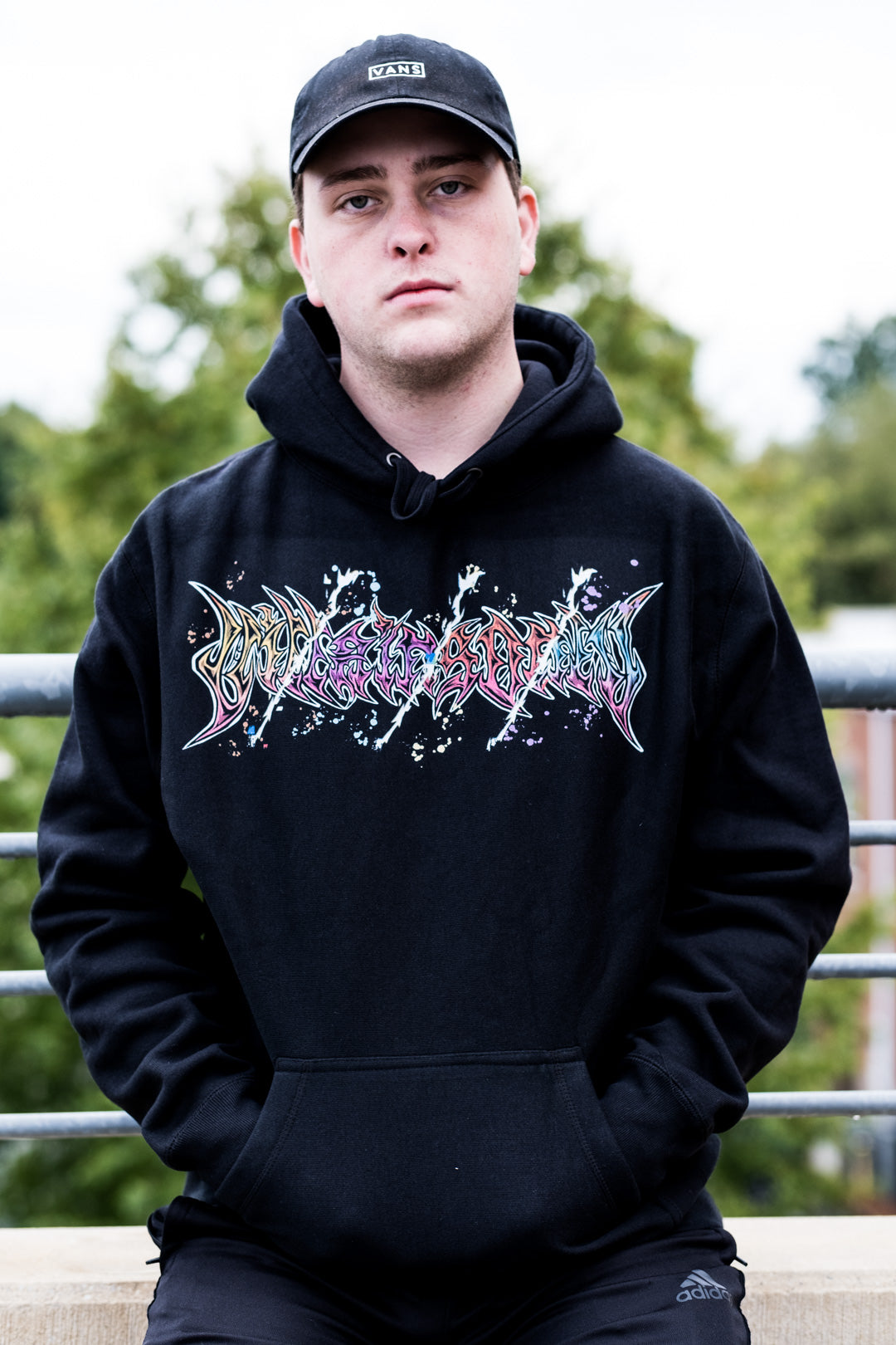Reckless Powerhouses Heavyweight Hoodie - Black