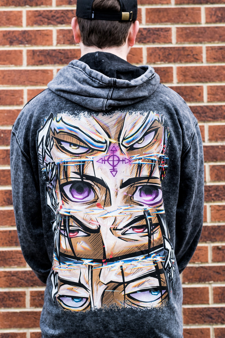 Reckless Powerhouses Vintage Wash Hoodie - Black