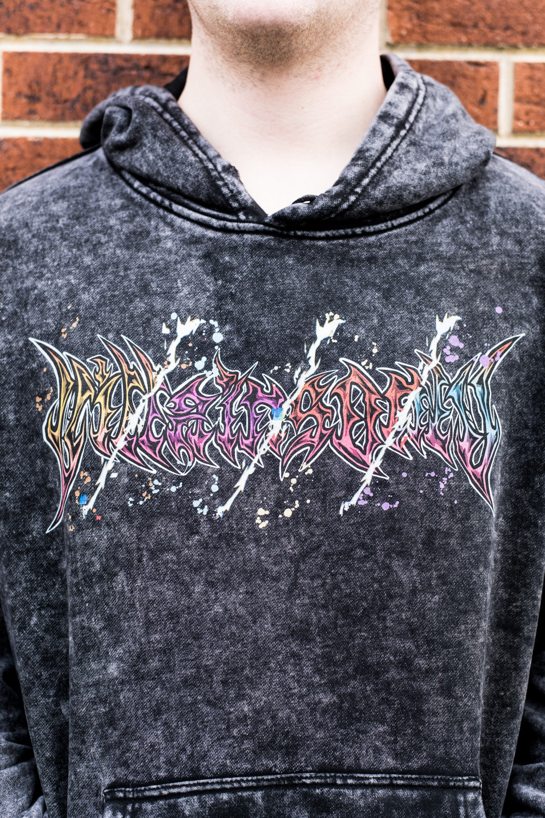Reckless Powerhouses Vintage Wash Hoodie - Black