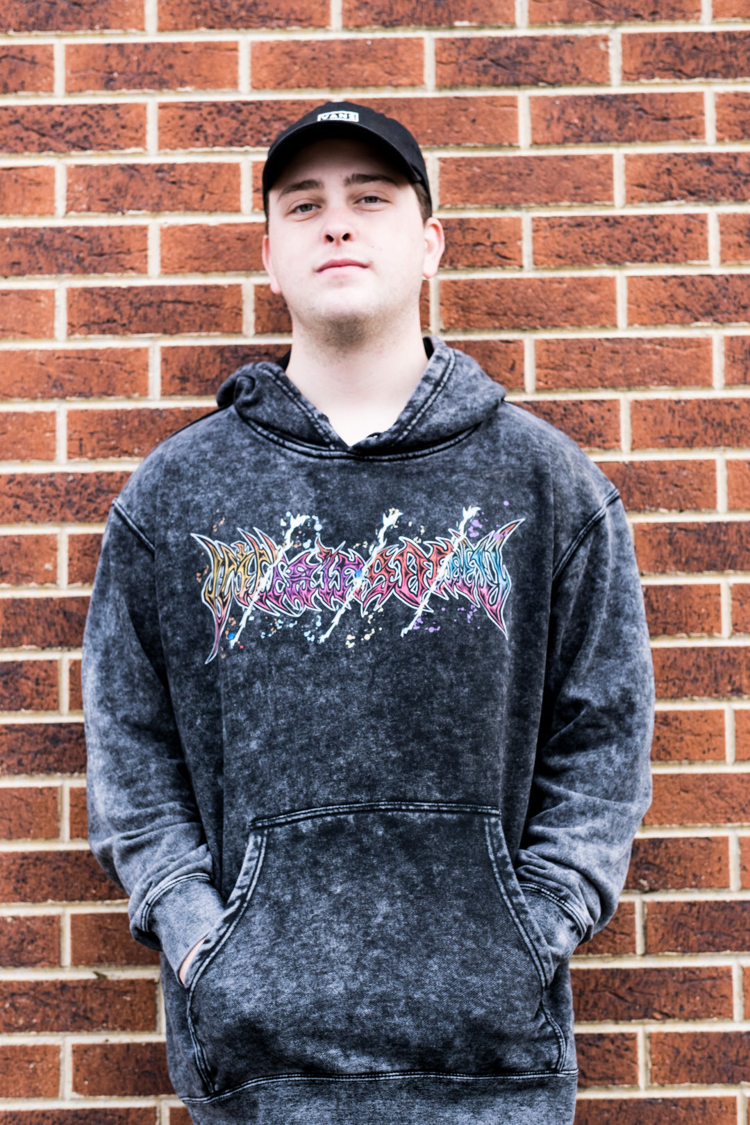 Reckless Powerhouses Vintage Wash Hoodie - Black