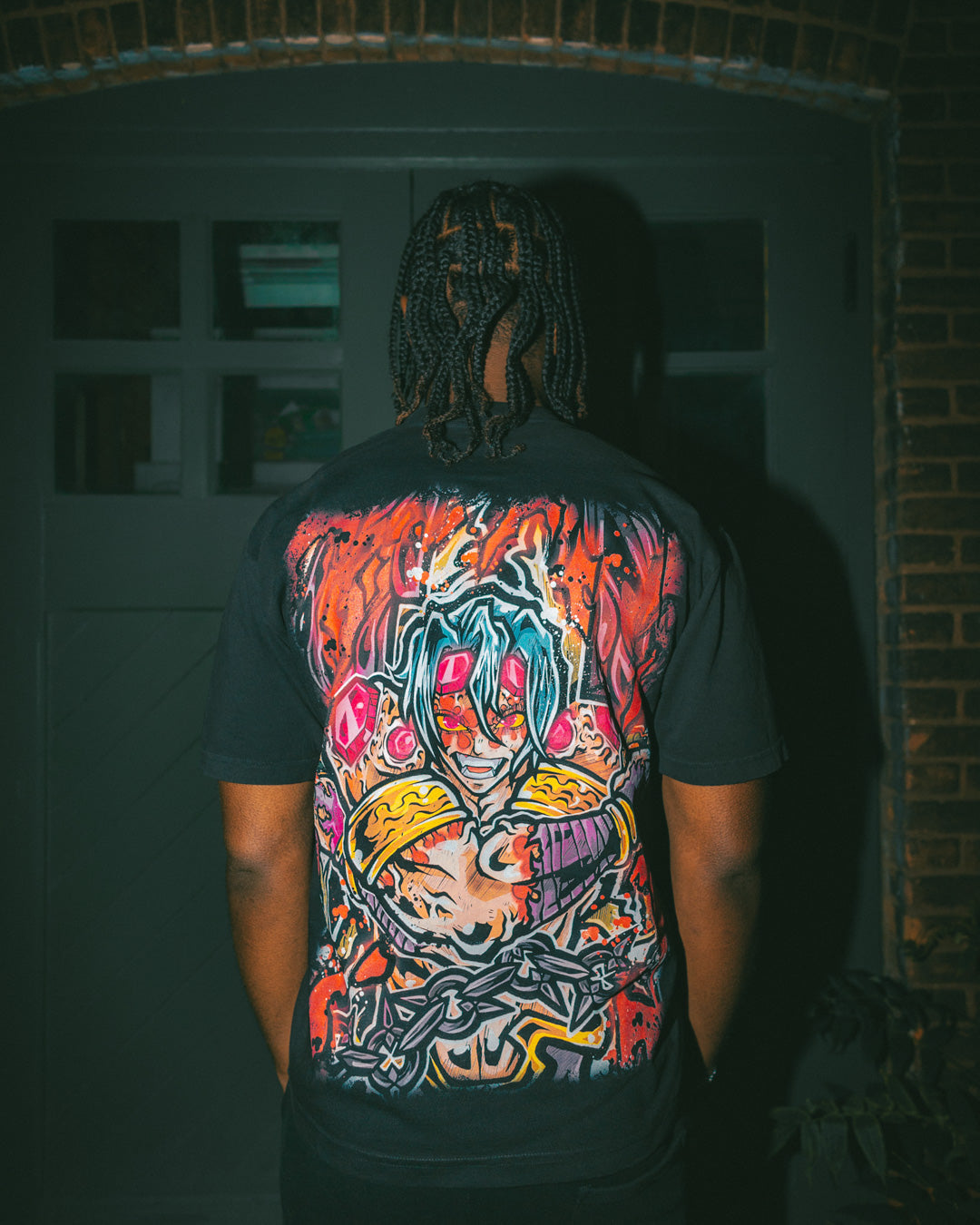 Sonic Chaos Heavyweight Tee - Black