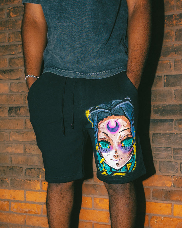 Toxic Beauty Midweight Shorts - Black