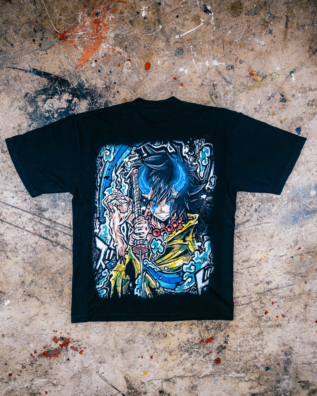 Dark Current Heavyweight Tee - Black