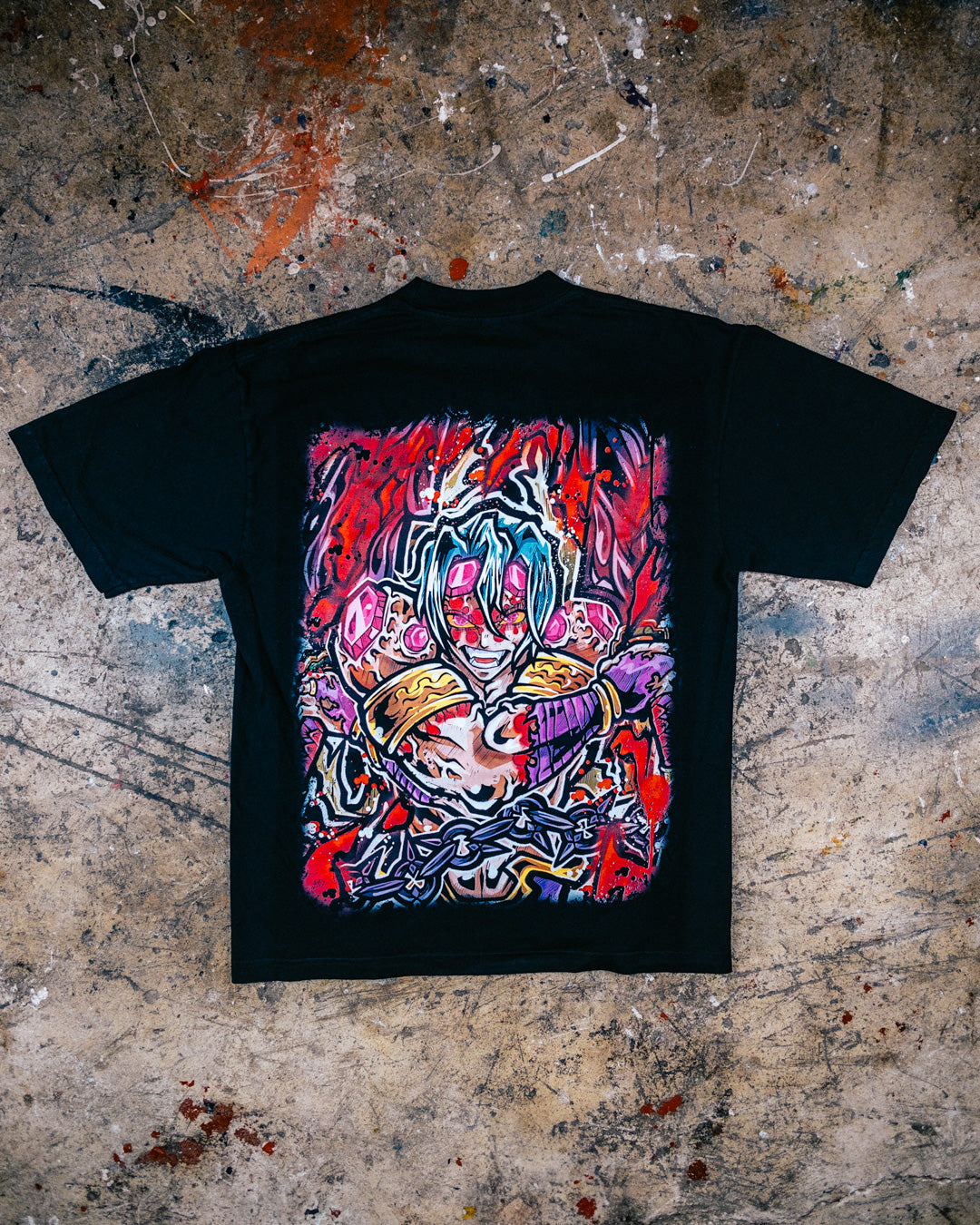 Sonic Chaos Heavyweight Tee - Black