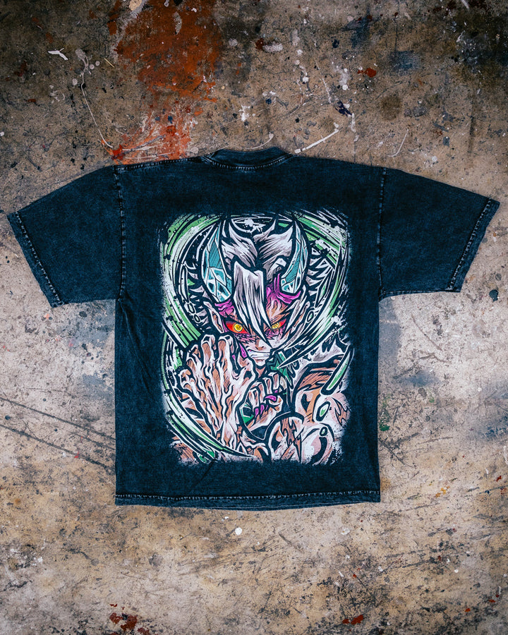 Cyclone Reaper Mineral Wash Heavyweight Tee - Black