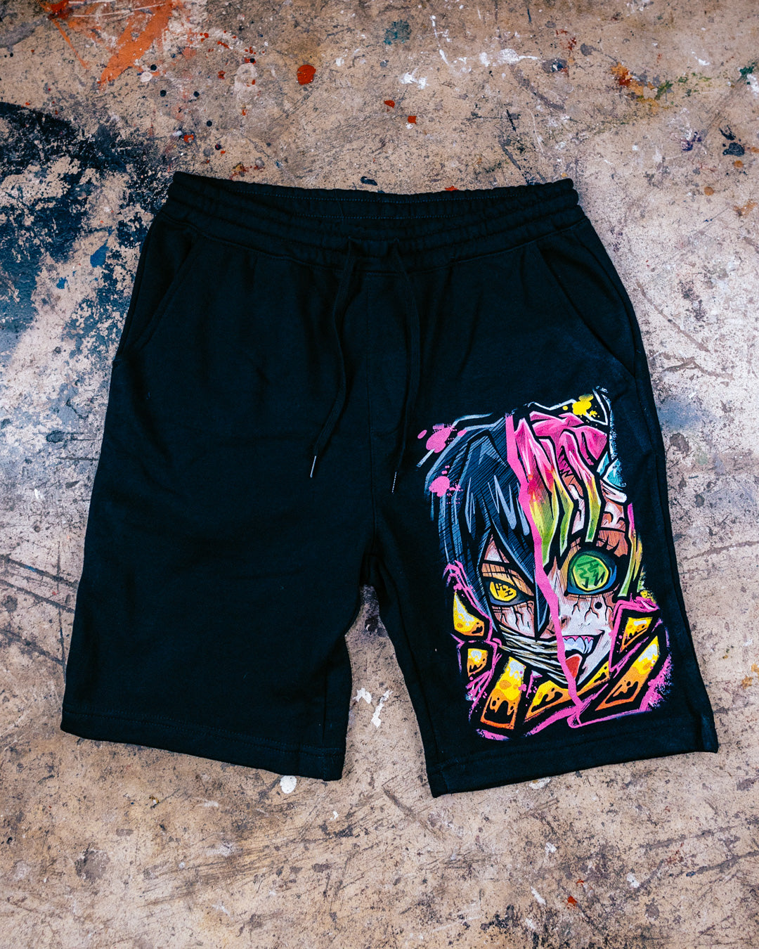 Twisted Love Midweight Shorts - Black