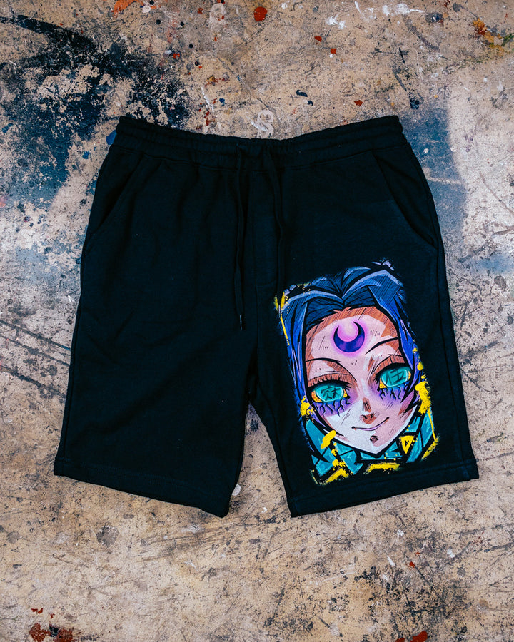 Toxic Beauty Midweight Shorts - Black