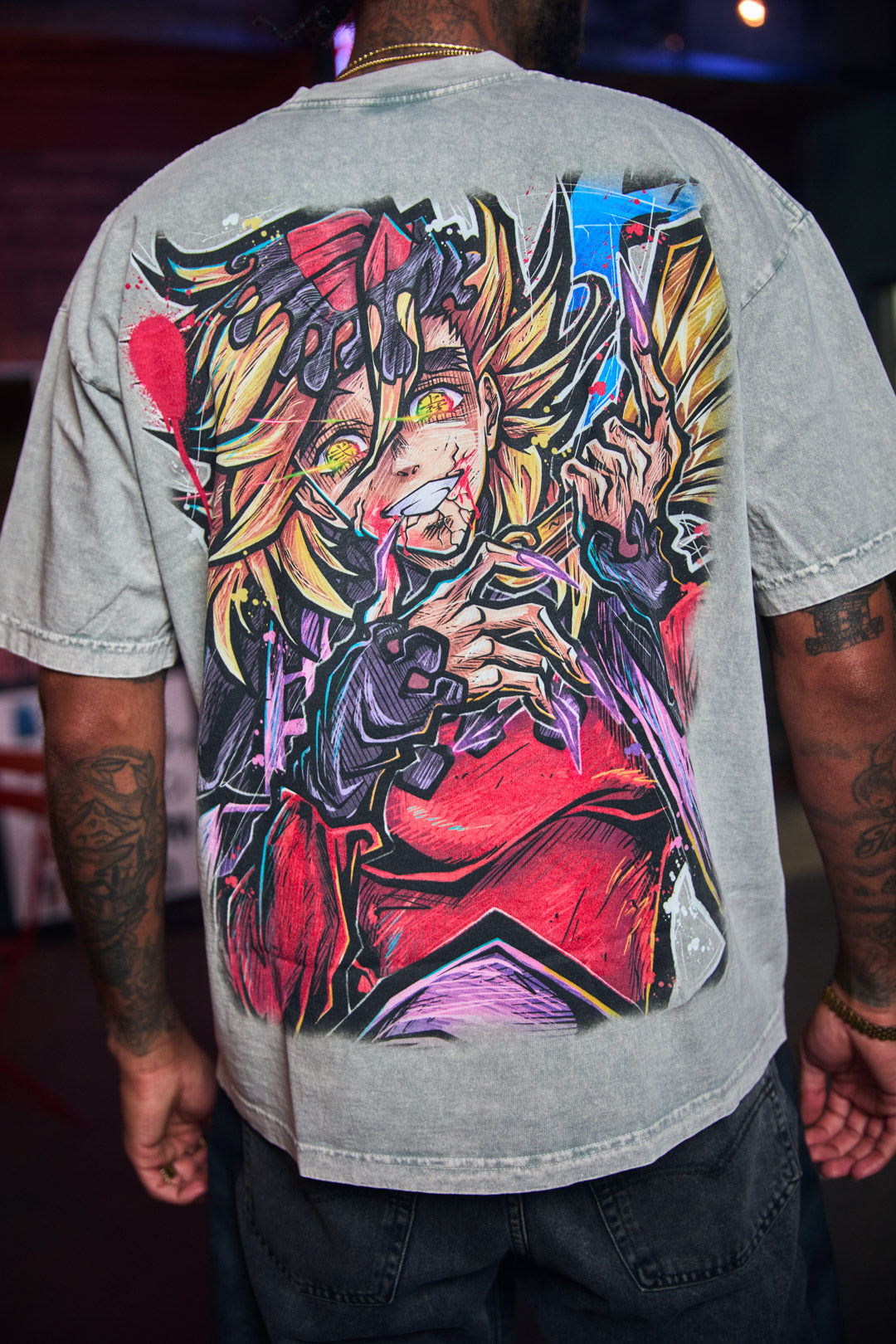 Divine Deceiver Mineral Wash Heavyweight Tee - Limestone