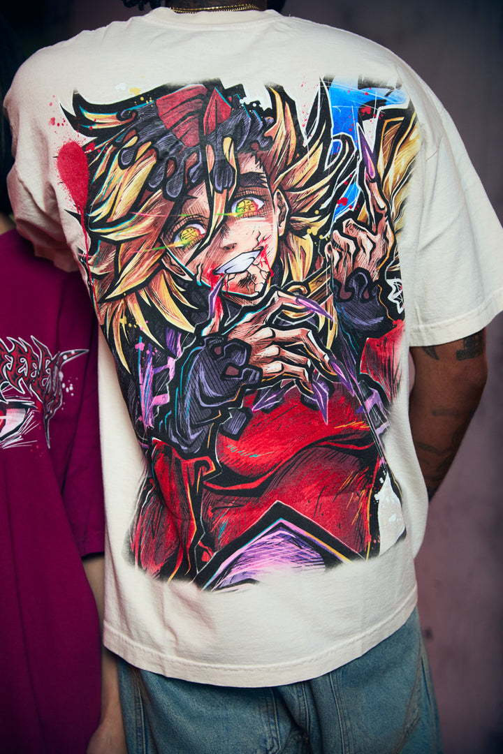 Divine Deceiver Heavyweight Tee - Beige