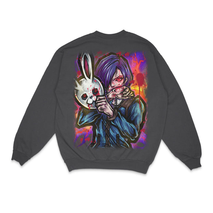 Wing of Ruin Crewneck - Pigment Black