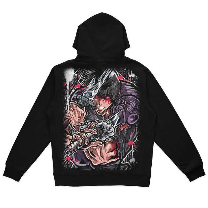 Ghost of Zen'in Heavyweight Hoodie - Black