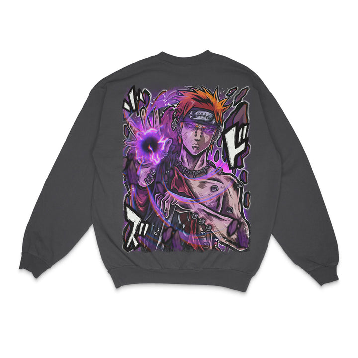 God Realm Crewneck - Pigment Black