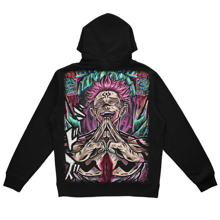 King Of Curses Heavyweight Hoodie - Black
