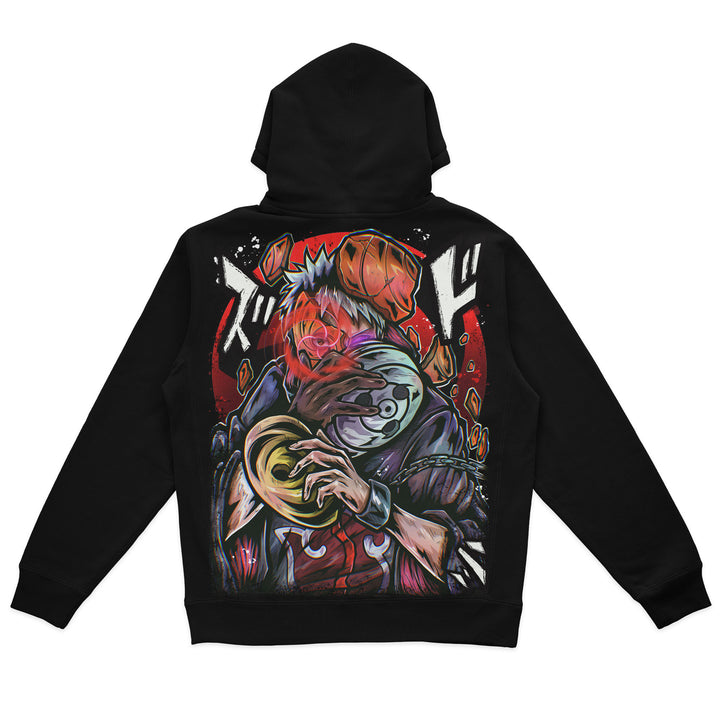 Masked Man Heavyweight Hoodie - Black