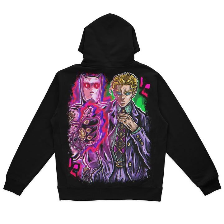 Morioh's Monster Heavyweight Hoodie - Black