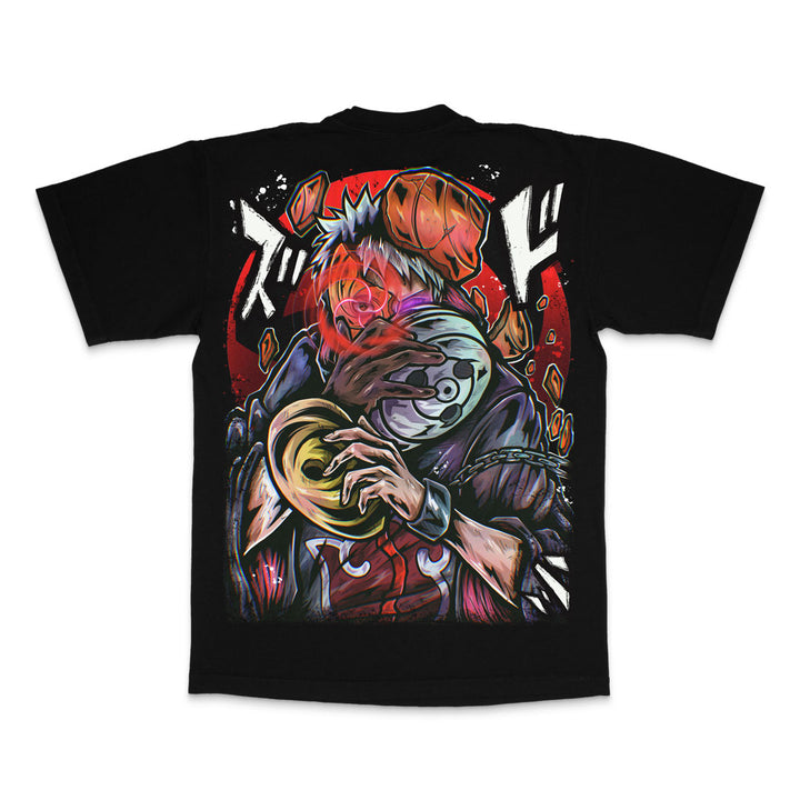 Masked Man Heavyweight Tee - Black