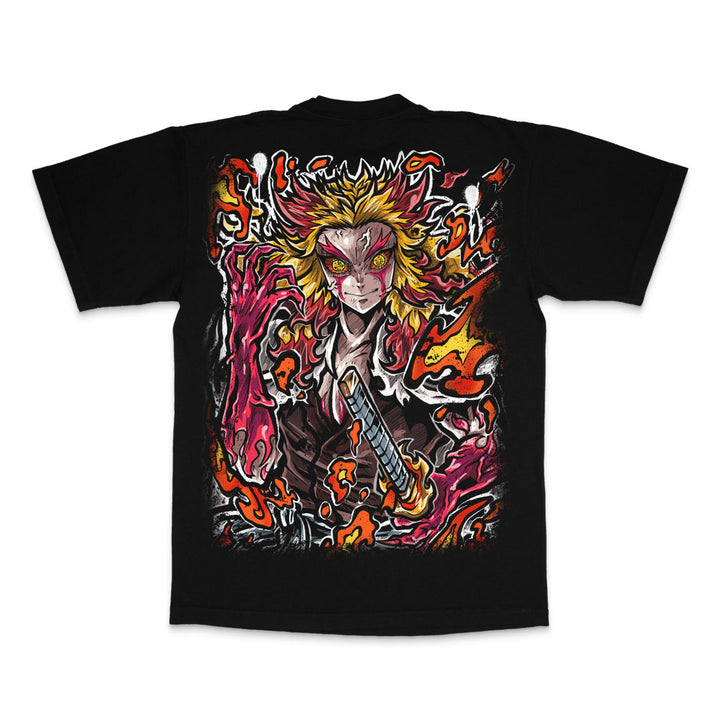 Scorching Abyss Heavyweight Tee - Black