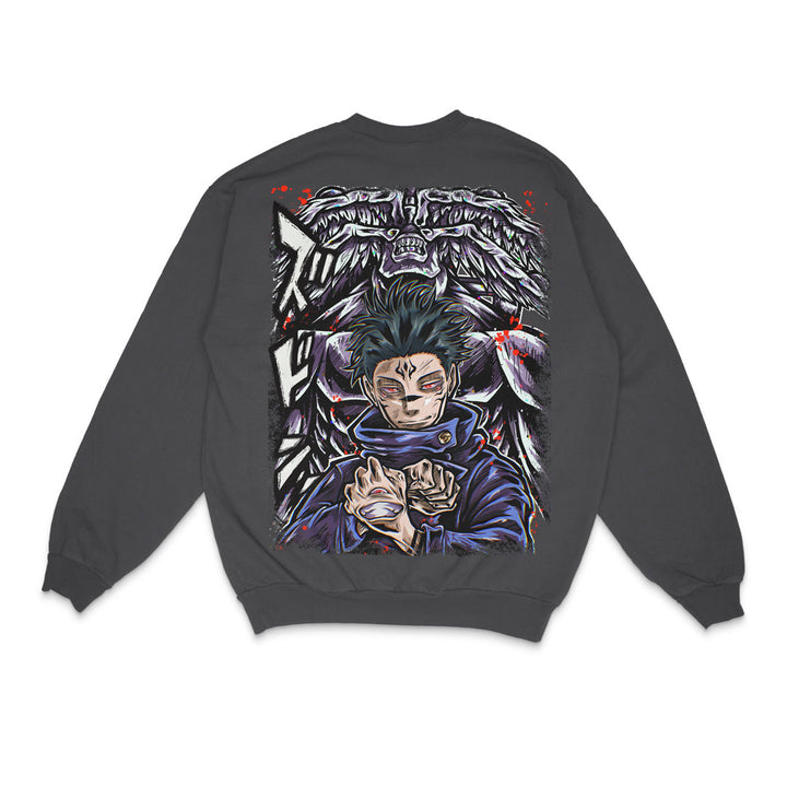 Wolf Vessel Crewneck - Pigment Black