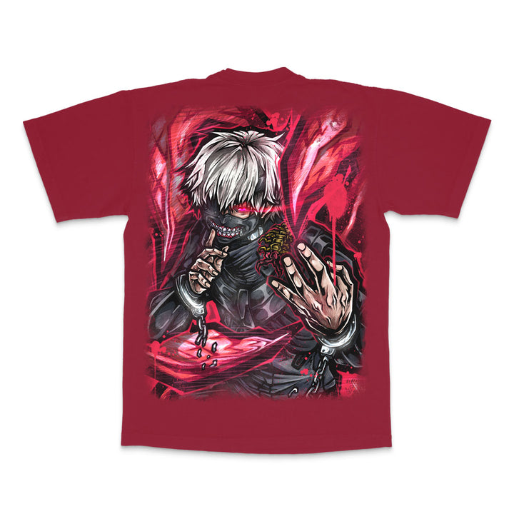Ghoul Ascension Heavyweight Tee - Dark Red