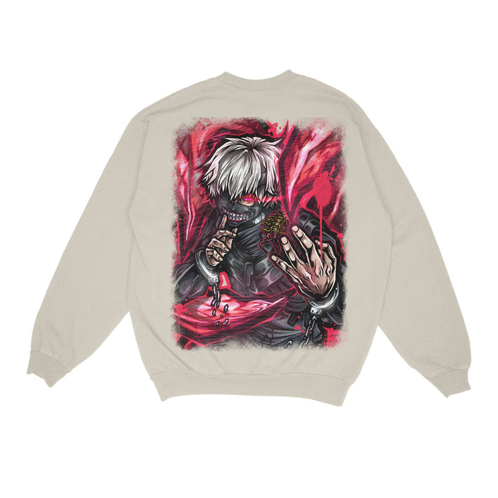 Ghoul Ascension Crewneck - Ivory
