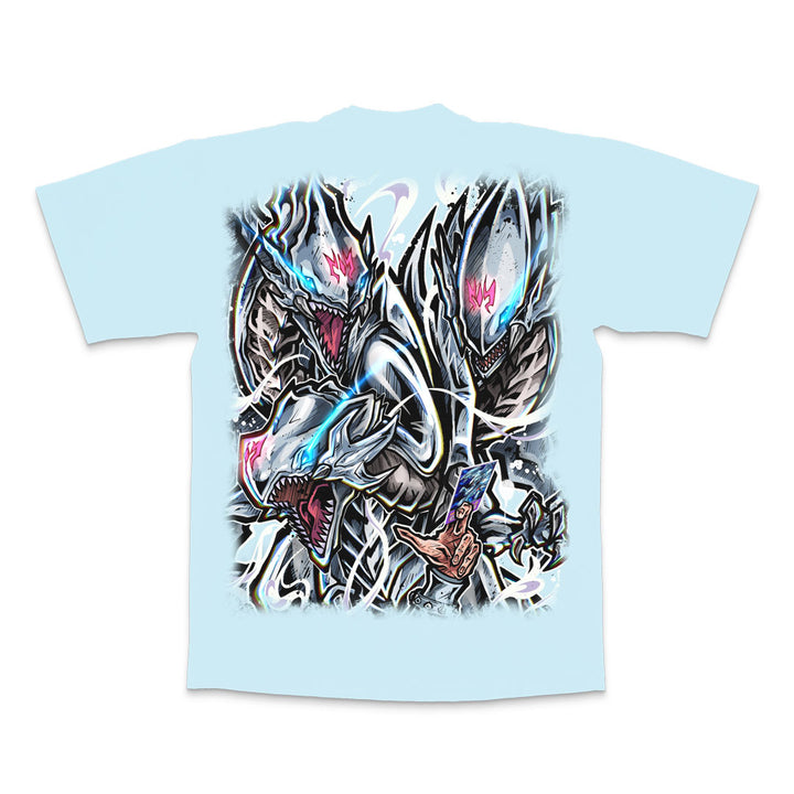 Fusion of Legends Heavyweight Tee - Light Blue