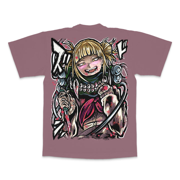Lethal Grin Heavyweight Tee - Mauve