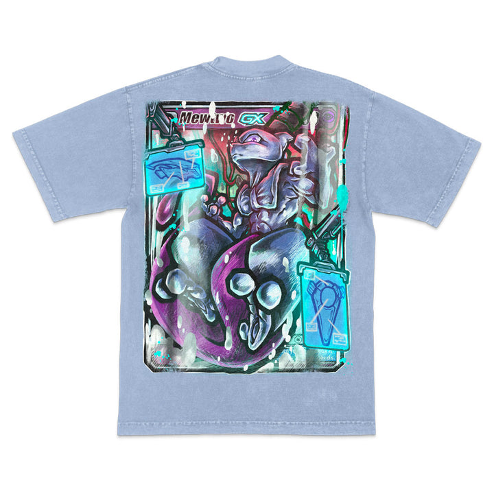 Genetic Supremacy Mineral Wash Heavyweight Tee - Arctic