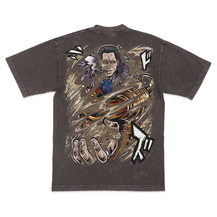 Dust Devil Mineral Wash Heavyweight Tee - Cocoa