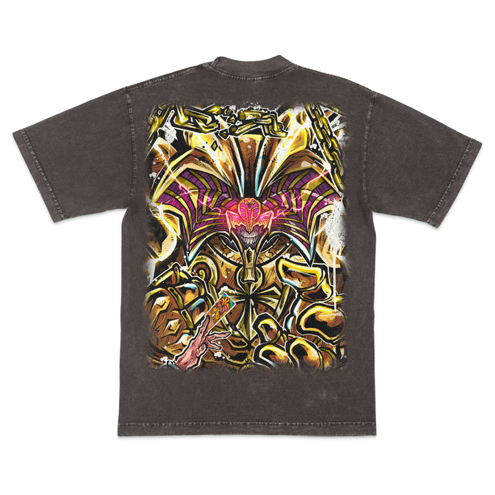Obliterate! Mineral Wash Heavyweight Tee - Cocoa