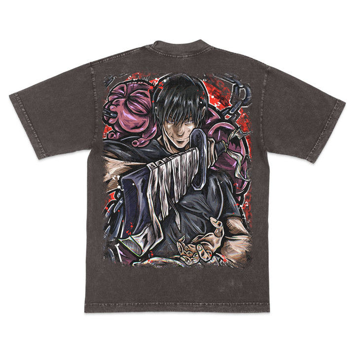 Rogue Exorcist Mineral Wash Heavyweight Tee - Cocoa