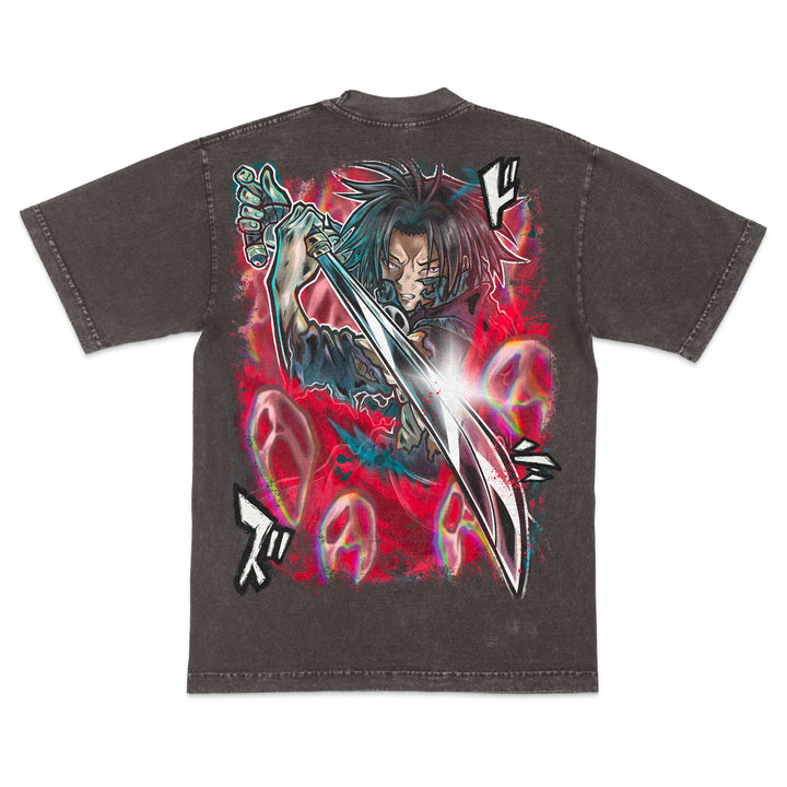 Unseen Menace Mineral Wash Heavyweight Tee - Cocoa