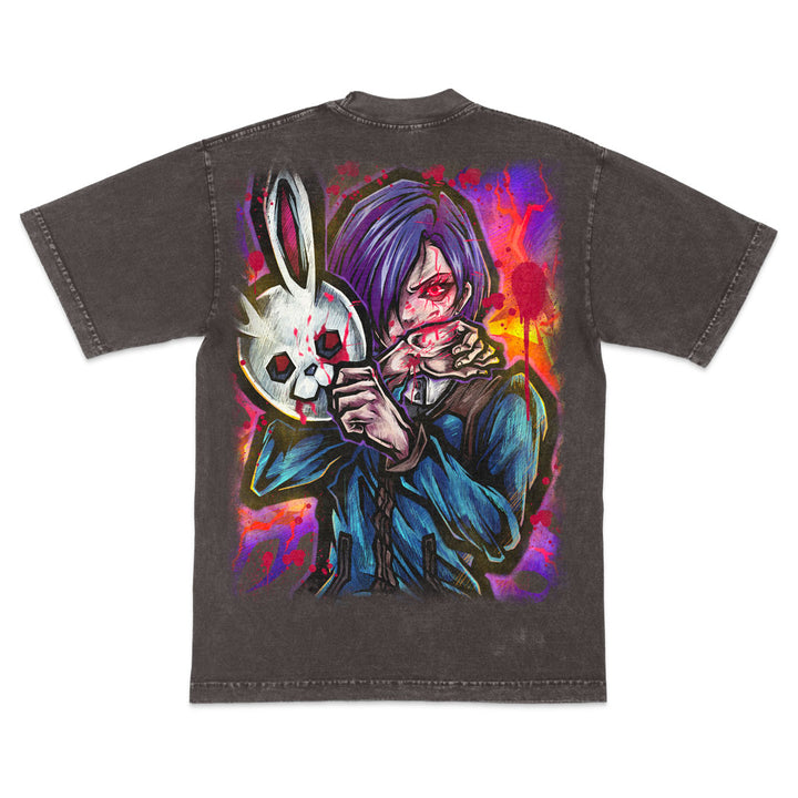 Wing of Ruin Mineral Wash Heavyweight Tee - Cocoa