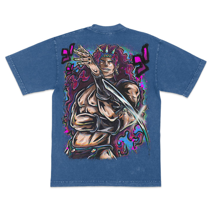 Ultimate Being Mineral Wash Heavyweight Tee - Indigo