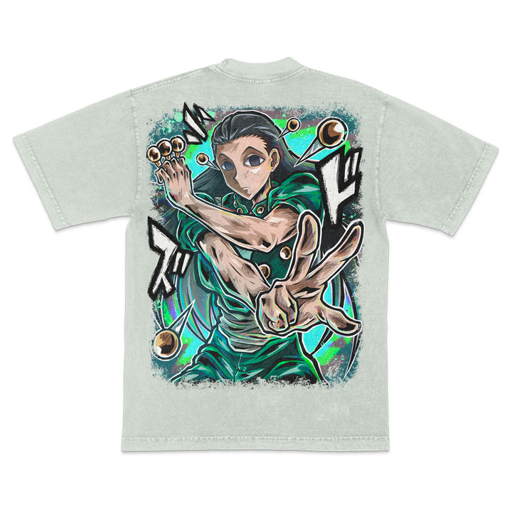Deceptive Phantom Mineral Wash Heavyweight Tee - Limestone