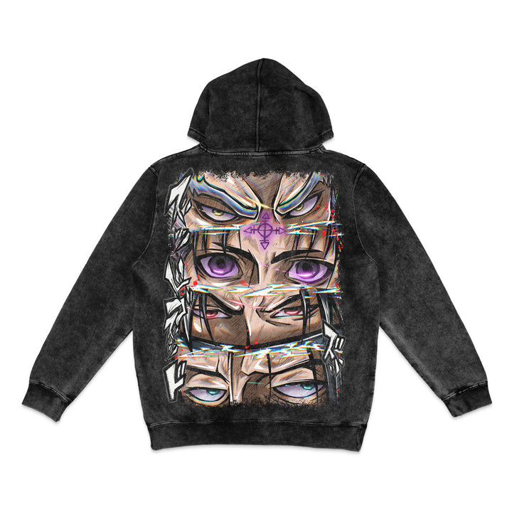 Reckless Powerhouses Vintage Wash Hoodie - Black
