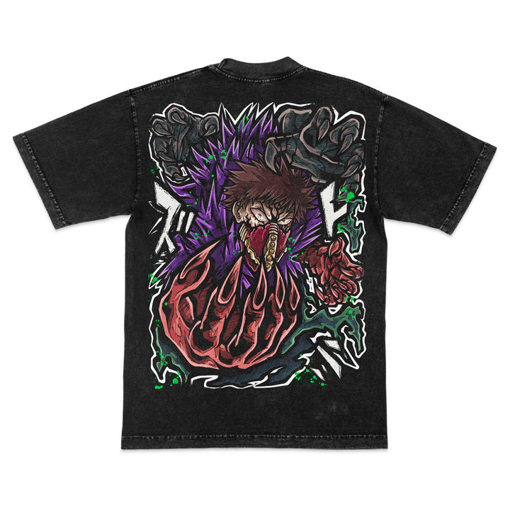 Eradication Mineral Wash Heavyweight Tee - Black