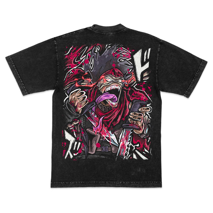 Hero Purge Mineral Wash Heavyweight Tee - Black