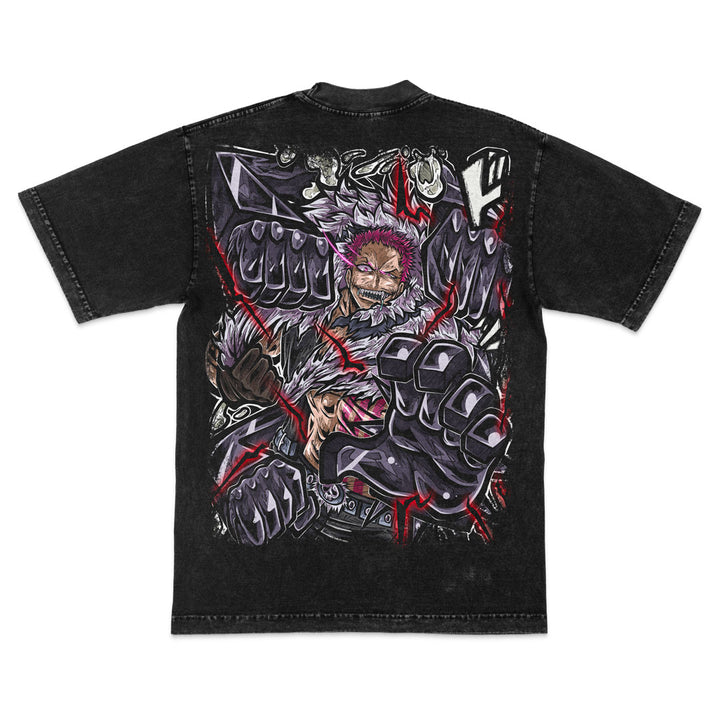 Prophetic Predator Mineral Wash Heavyweight Tee - Black