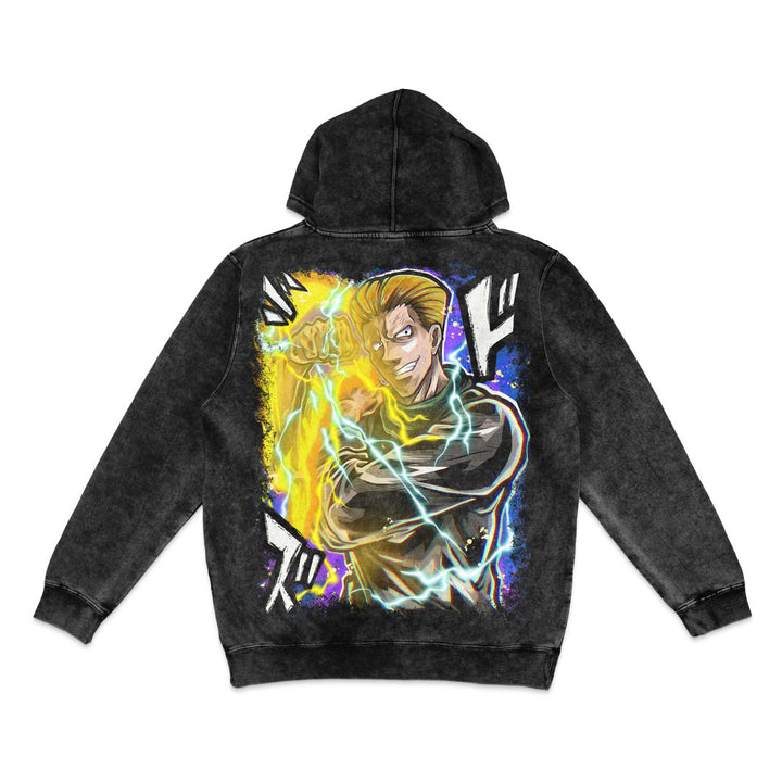 Brute Force Vintage Wash Hoodie - Black