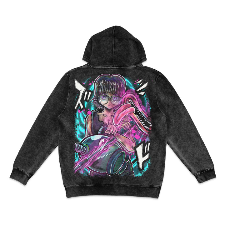 Suck 'n Destroy Vintage Wash Hoodie - Black