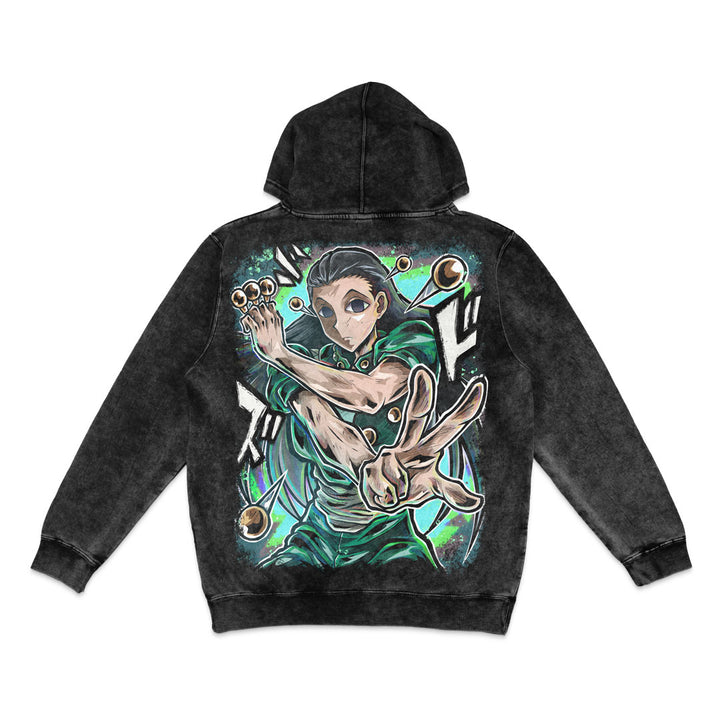 Deceptive Phantom Vintage Wash Hoodie - Black