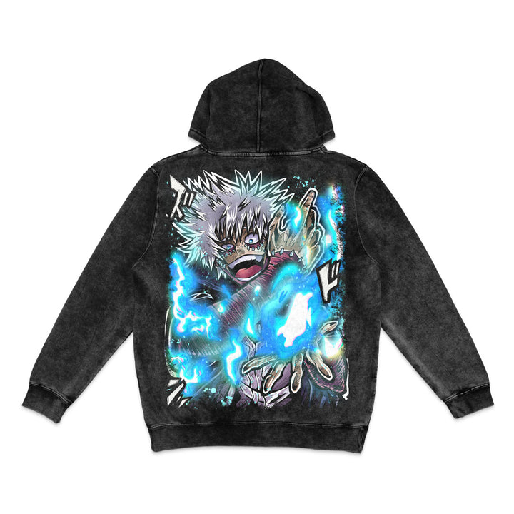 Blueflame Renegade Vintage Wash Hoodie - Black