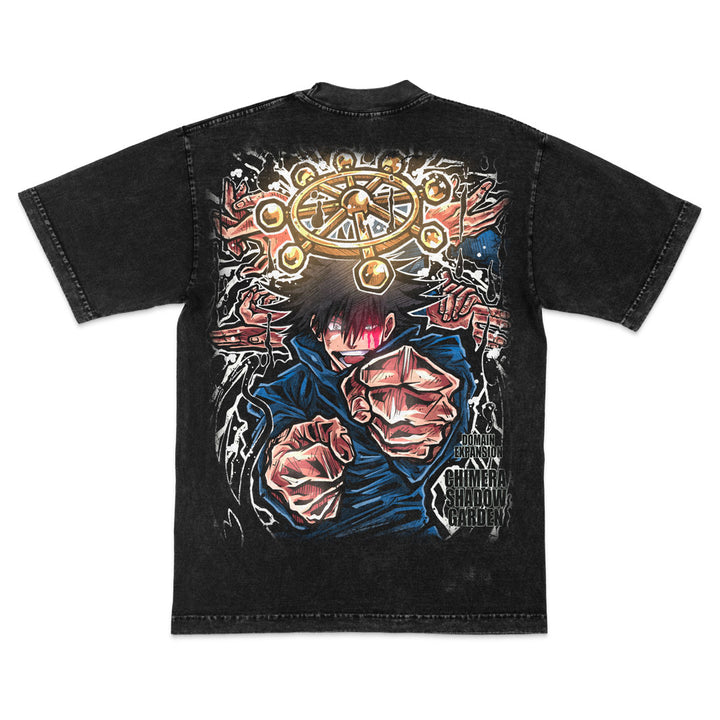 Heir of Shadows Mineral Wash Heavyweight Tee - Black