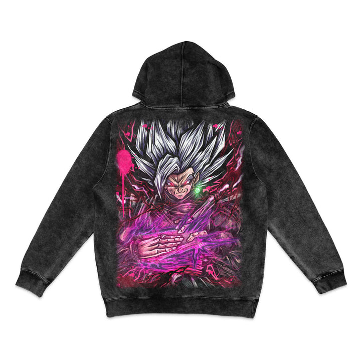 Fallen Ascension Mineral Wash Hoodie - Black