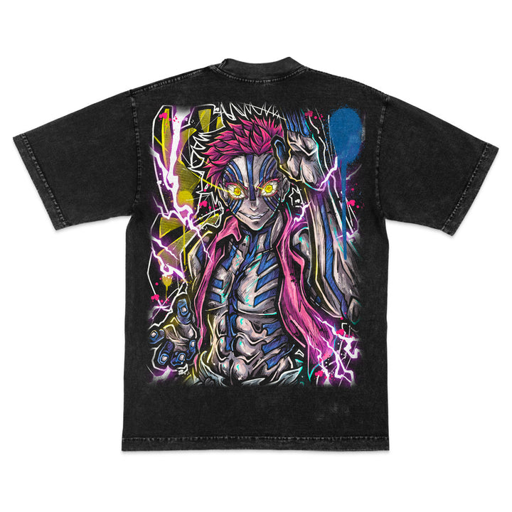 Death Compass Mineral Wash Heavyweight Tee - Black