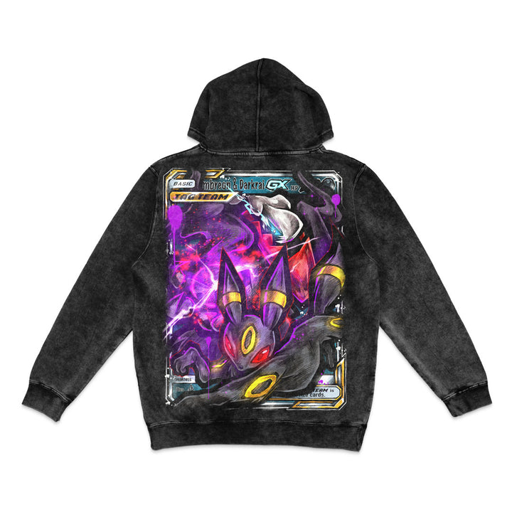 Midnight Dominion Mineral Wash Hoodie - Black