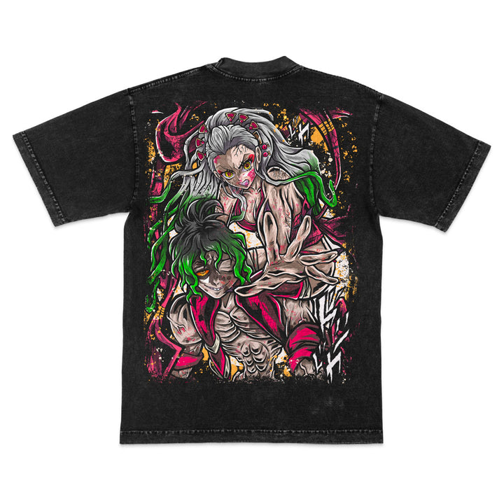 Upper Moon 6 Mineral Wash Heavyweight Tee - Black