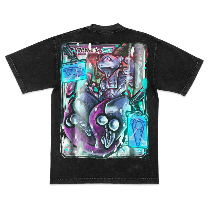 Genetic Supremacy Mineral Wash Heavyweight Tee - Black
