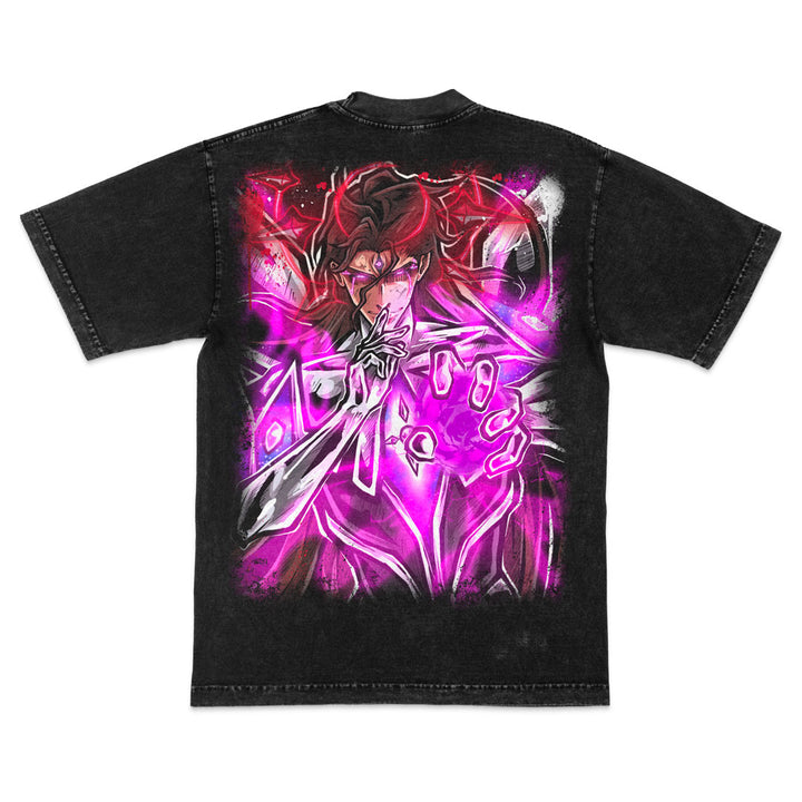 Shattered Heavens Mineral Wash Heavyweight Tee - Black
