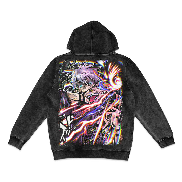 Cursed Union Vintage Wash Hoodie - Black